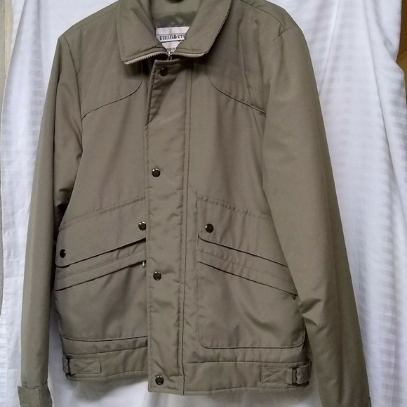 FIELD & STREAM Jacket Stone Brown Quilt line Sm/42 - Picture 1 of 13